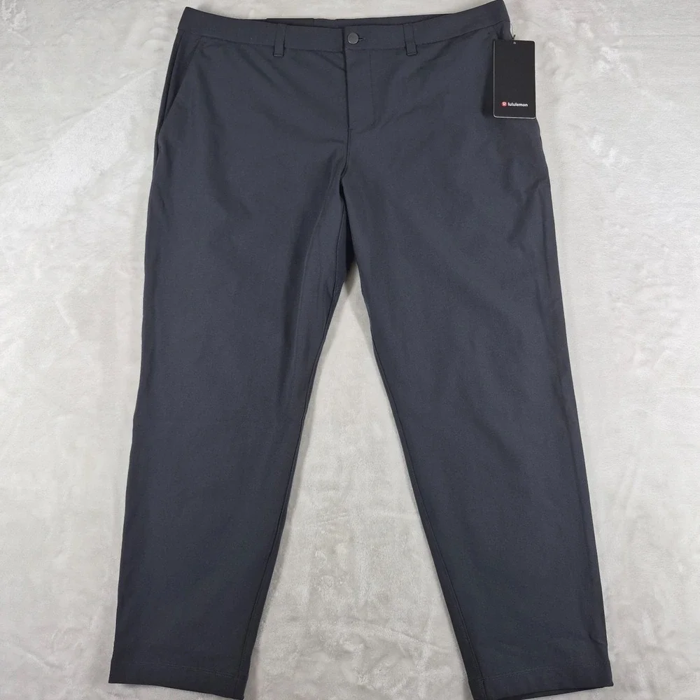 Lululemon Slim-Fit ABC Trouser Pants Men's 40x30 Gray Warpstreme LM5AQYS NWT